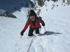 Couloir de la br&egrave;che Puiseux