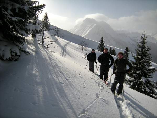 Guide ski rando initiation Aravis
