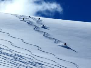 Raid à ski dans le Val de Rhêmes
